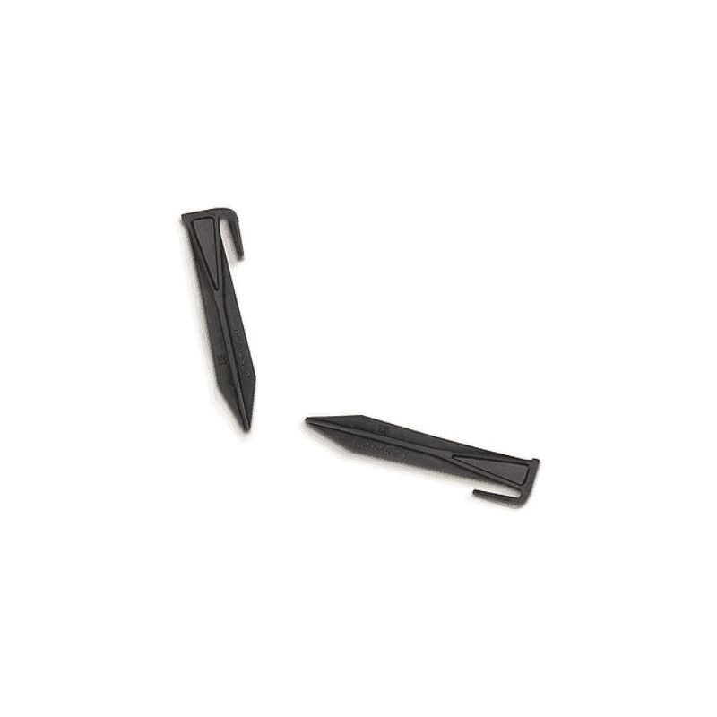 200 Piquets De Terre Pour Fil Périphérique Tondeuse Robot - En Plastique Robuste, Longueur 8.5 Cm, Fixation Facile