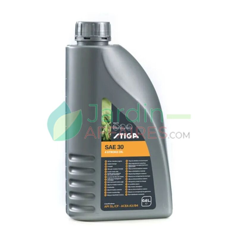 Huile Moteur STIGA SAE 30 - 4 Temps 0.6L – 111923401