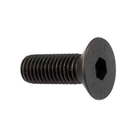 Vis à tête fraisée M8 x 25 pour fixation couteau broyeur végétaux – Compatible Scutum et Pugio – Coupe nette sans éclat