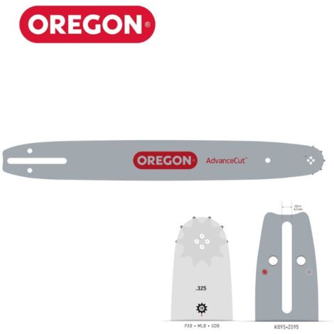 Guide chaîne tronçonneuse Oregon 325 058 AdvanceCut PXBK095  33cm