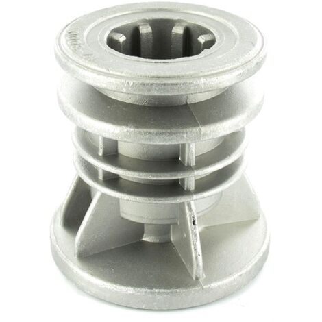 Moyeu lame alu tondeuse GGP - 122465611/0 (1/4)
