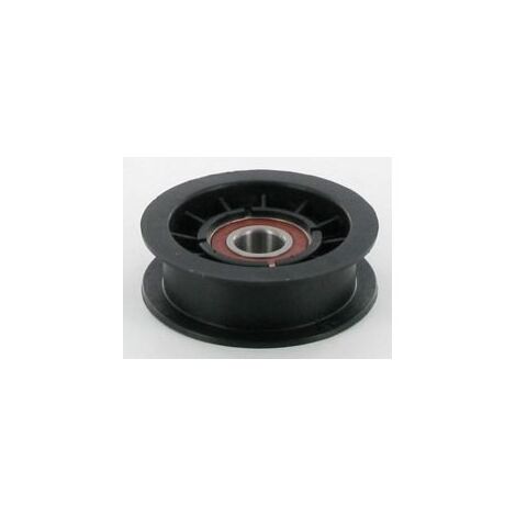 Poulie guide de courroie tracteur pelouse – Dimensions 16.9mm x 85.50mm x 25.4mm – Compatible tondeuses GGP, Castelgarden, STIGA - 91179MA (1/3)