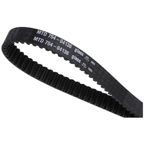 Courroie dentée d'origine MTD CUB CADET 754-04136 lames de tracteur de pelouse (1/4)