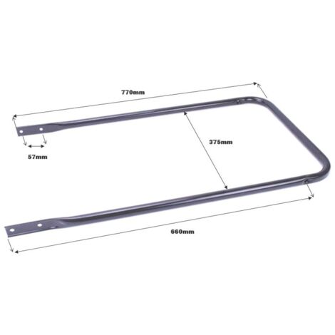 381006686/0 - Guidon inférieur pour tondeuse Castelgarden / GGP / Stiga