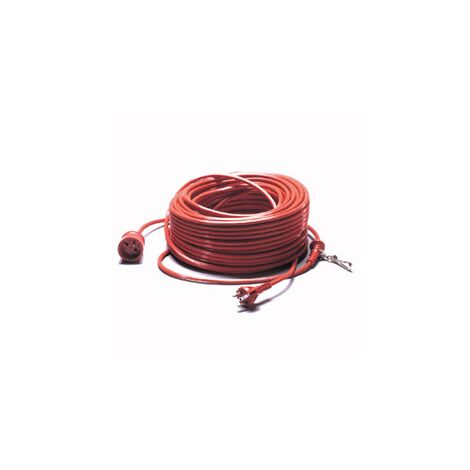 Rallonge électrique 50m 16A 1.5mm² – Tension 250V AC – Puissance 3000W – Pour outils Wolf – VV50