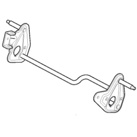 Axe de liaison roue arrière tondeuse à batterie Stiga - GGP - 381302815/0