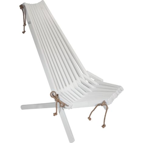 Chaise EcoChair en pin huilé blanc – EcoFurn