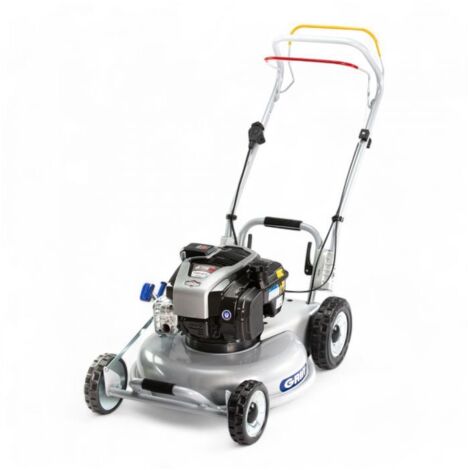 Tondeuse thermique 53 cm 163 cm³ – Démarrage électrique lithium-ion – Largeur de coupe 53 cm – Pour terrains inclinés jusqu'à 20° - HM53A-INSTART