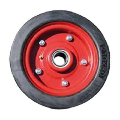 Roue pour tondeuse de finition 3 points – Diamètre 210 mm – Largeur 77 mm – Alésage 25 mm – Compatible modèles SRM et PRM