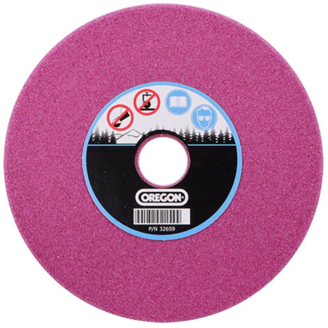 Oregon – Meule abrasive pour affûter chaînes de tronçonneuse 3/8' et .404' – Épaisseur 4,7 mm – Performance élevée pour bois dur - 32660P