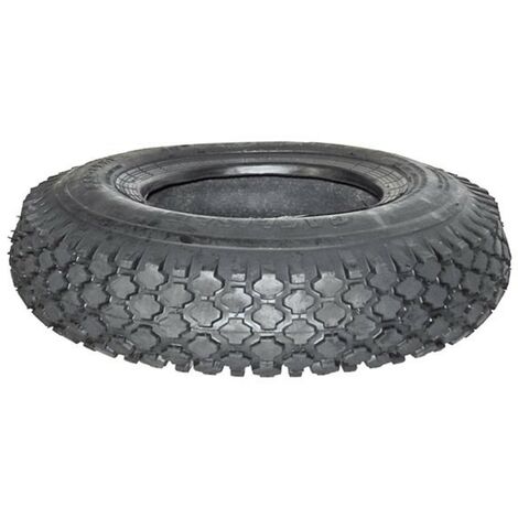 Pneu profil diamant 410x350x5, 410-350-4 pour brouettes et remorques