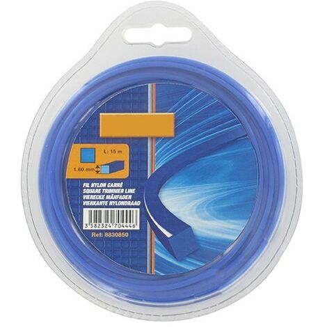 Fil De Coupe Carré Oregon 3.0 Mm X 48 M - Nylon Professionnel Résistant Pour Débroussailleuses Et Coupe-Bordures