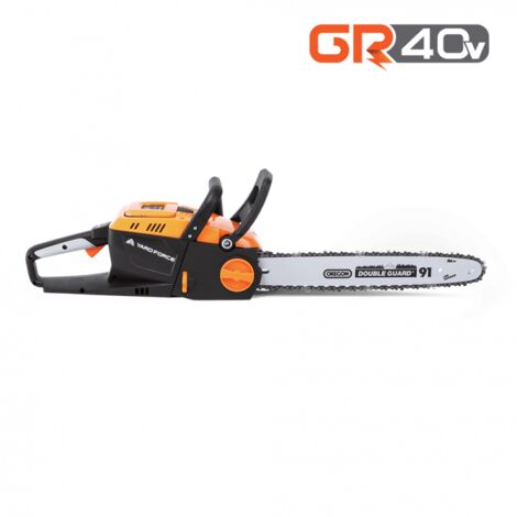 Tronçonneuse électrique Yard Force LS G35 -GR40 35cm - Batterie - 40V 2.5Ah