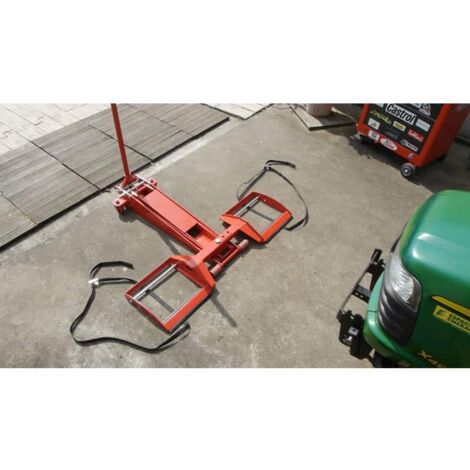 Lève tondeuse tracteur tondeuse Cliplift 0110004 - 800kg - 70cm