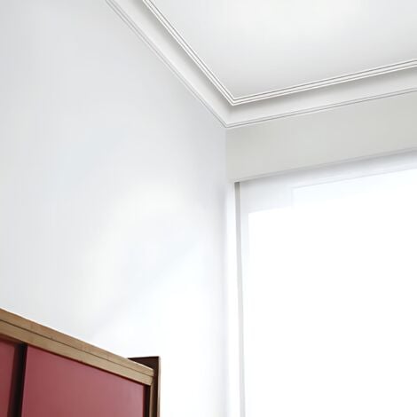 Corniche Moulure Cimaise Décoration de stuc Orac Decor CB511N BASIXX Profil décoratif du mur 2 m