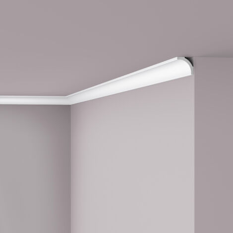 B2 NOMASTYL Moulure de plafond Polystyrène Noël & Marquet 35 x 35 x 2000 - 1 pièce