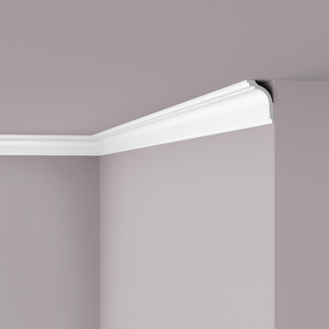 GL NOMASTYL Moulure de plafond Polystyrène Noël & Marquet 85 x 60 x 2000 - 1 pièce