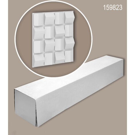 Kit de lambris, panneaux shaker prédécoupés, demi-moulure