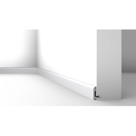 FL13 WALLSTYL Plinthes Polystyrène HD Noël & Marquet 58 x 13 x 2000 - 1 pièce