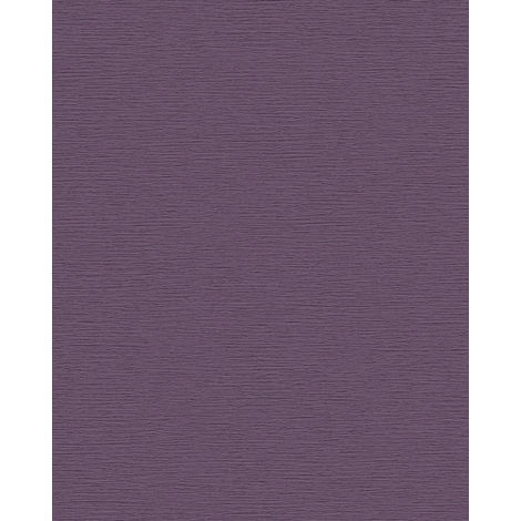 Papier peint ton-sur ton Profhome BA220077-DI papier peint intissé gaufré à chaud gaufré ton-sur-ton satiné pourpre aubergine 5,33 m2 - pourpre