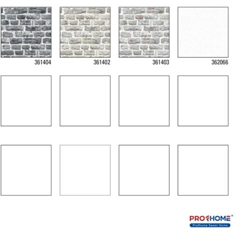 Papier peint aspect pierre carrelage Profhome 361404 papier peint intissé lisse avec un dessin nature mat gris noir 5,33 m2