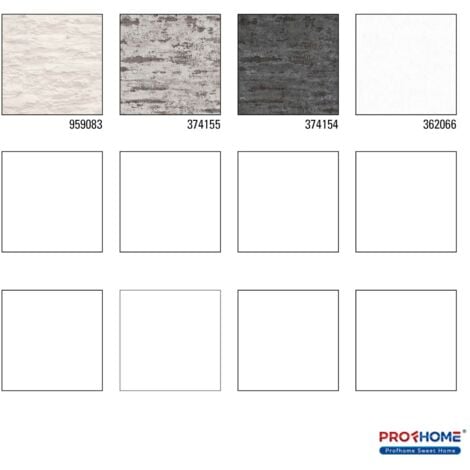 Papier peint aspect pierre carrelage Profhome 959083 papier peint intissé lisse avec un dessin nature mat crème blanc 5,33 m2