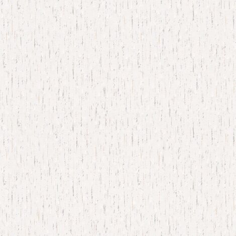 Papier peint ton-sur ton Profhome 942210 papier peint légèrement texturé ton-sur-ton mat blanc gris beige brun 5,33 m2