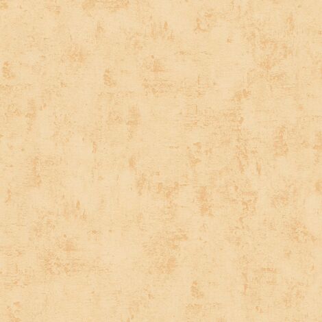 Papier peint ton-sur ton Profhome 224071 papier peint intissé légèrement texturé ton-sur-ton mat orange 5,33 m2