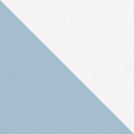 Papier peint texturé Profhome 950918 papier peint intissé à peindre légèrement texturé à l'aspect de bois mat blanc 5,33 m2
