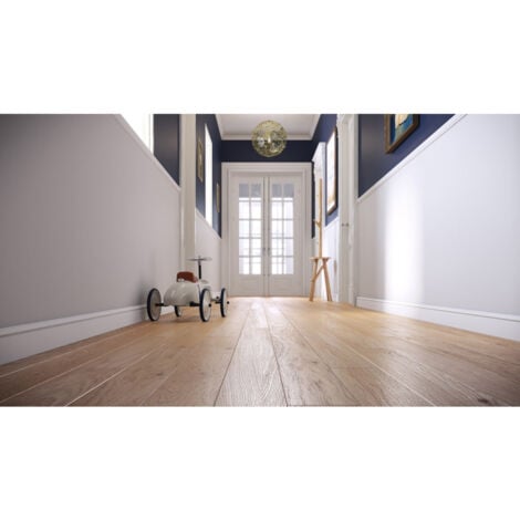 Moulure couvrante NMC CF3 WALLSTYL Noel Marquet Moulure décorative Plinthe Moulure décorative design moderne blanc 2 m