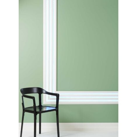 Plinthe NMC FD2 WALLSTYL Noel Marquet Profil de décoration design intemporel classique blanc 2 m