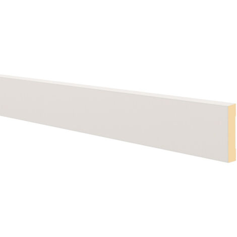 Appui de fenêtre NMC MA21 DOMOSTYL Noel Marquet Moulure de façade Encadrement de fenêtre Profil de façade design moderne blanc 2 m (1/3)