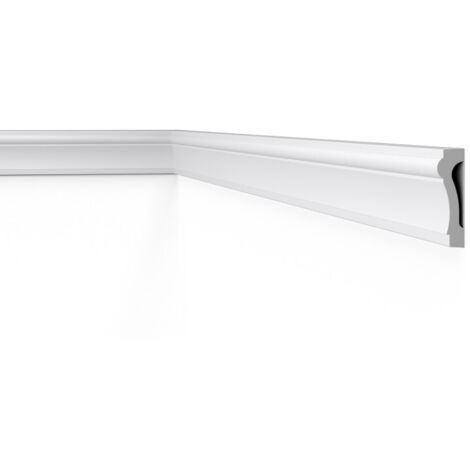 WL6 WALLSTYL Cimaise Polystyrène HD Noël & Marquet 75 x 22 x 2000 - 1 pièce (1/8)