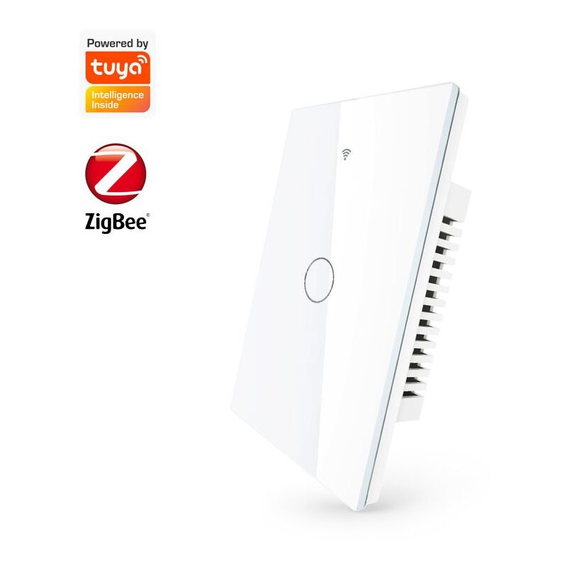 ETTROIT Pulsante Smart ZigBee per Tapparella saliscendi Tuya Compatibile Matix - MTZB1202