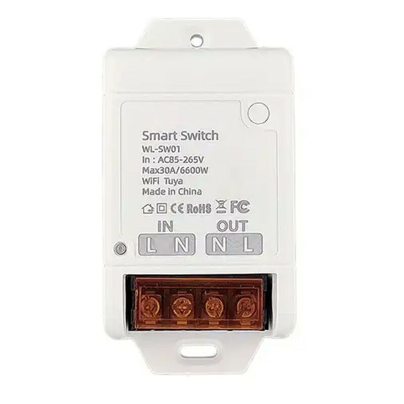 Tuya Smart Switch WiFi ad Alta Potenza 30A