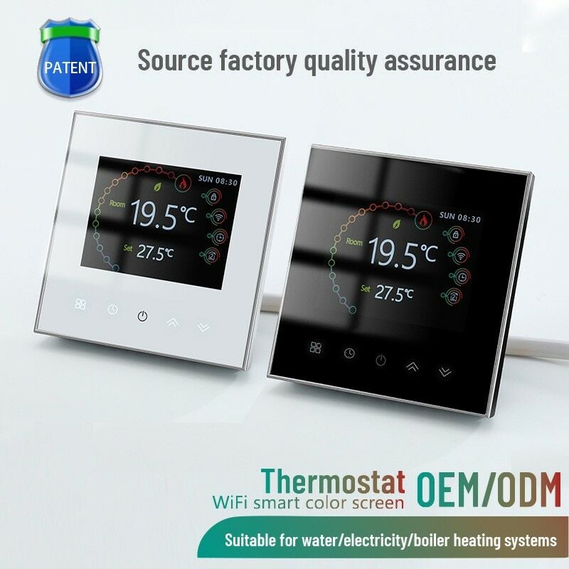 Termostato Wifi Tuya riscaldamento programmabile caldaia a Gas 433Mhz  riscaldamento dell'acqua regolatore di temperatura digitale Alexa Google  Home - AliExpress