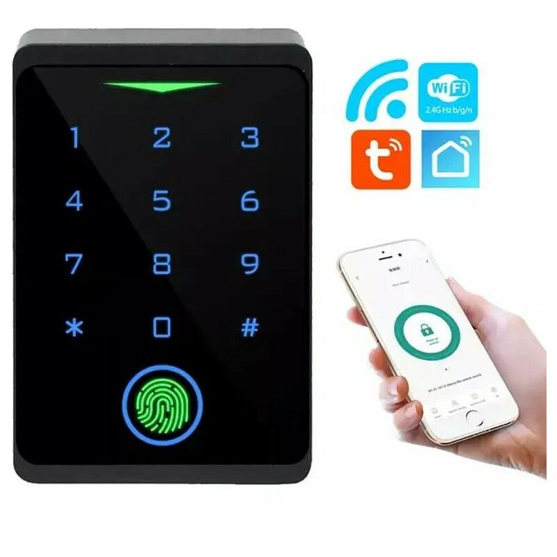 Tuya Sistema di Controllo Accessi Smart WiFi con Tastiera Touch