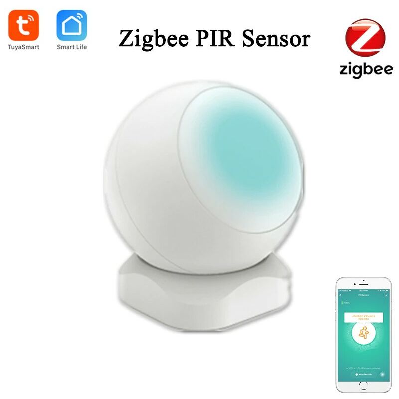 Tuya ZigBee/WiFi sensore di movimento PIR rilevatore a infrarossi Wireless  sensore di allarme antifurto di sicurezza controllo APP Smart life  compatibile