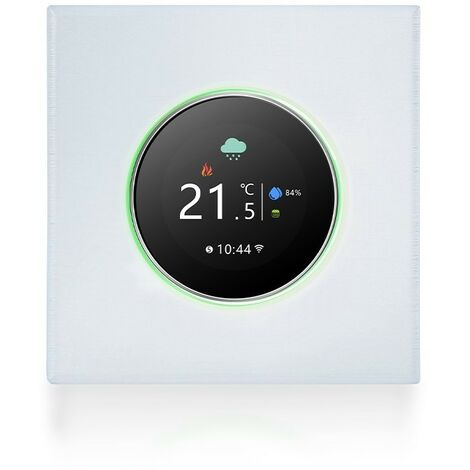 Termostato WiFi Beca BAC-7000ELW con Manopola  Bianco