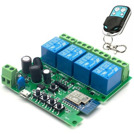 Tuya Modulo Relè Smart WiFi con Telecomando RF433  4