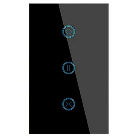 Tuya Interruttore per Tapparelle Smart WiFi e Bluetooth  Colore: Nero