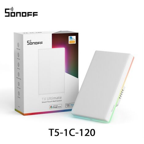 Sonoff TX Ultimate T5-120 Dimensione: 1 Pulsante