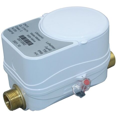 Tuya Contatore per Acqua ad Ultrasuoni con Valvola Smart Zigbee  25mm