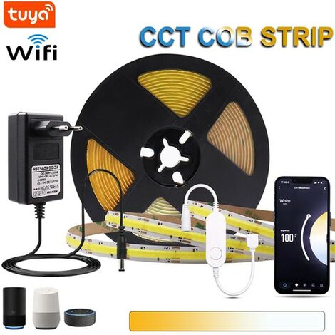 Tuya Kit Strip LED COB ad Alta Densità Smart WiFi  CCT (1/4)