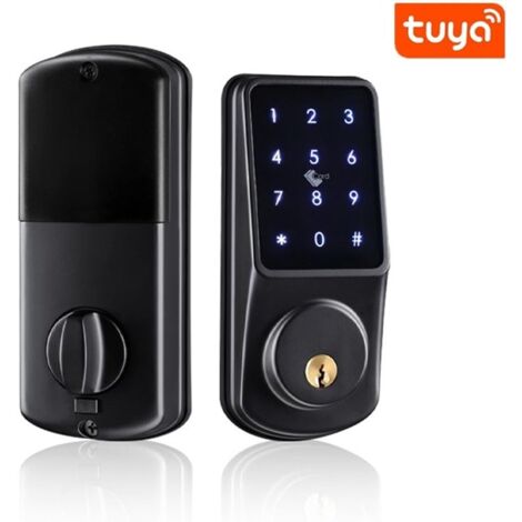 Tuya Serratura Elettronica Smart WiFi con Catenaccio  Tastiera