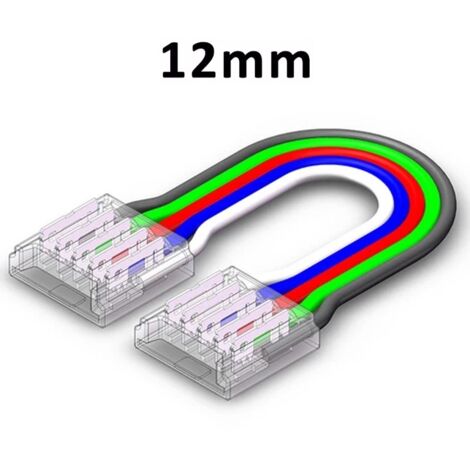 Cavo Splitter LED RGBW 1 A 3 – 30 Cm – 5 Pin – Per Strisce 5050 – Con Spine Maschio – Confezione Da 2