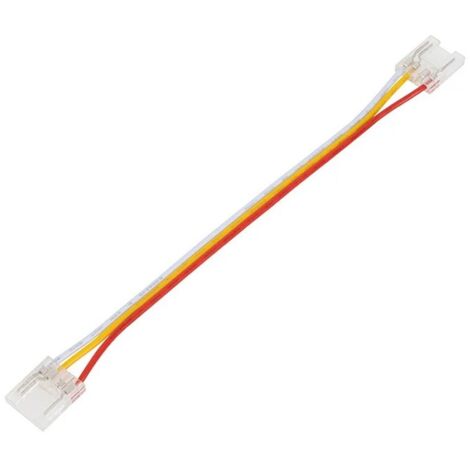 Connettore per LED COB CCT a 3 pin da Striscia a Striscia 10mm (1/4)