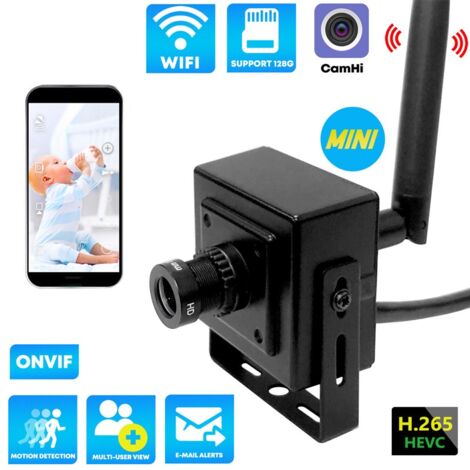CamHi Micro Telecamera di Sorveglianza Smart WiFi con Antenna 5.0 MP (1/5)