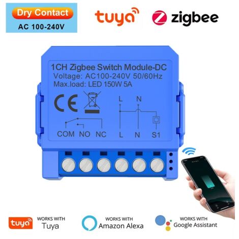 Tuya Modulo Relè Smart Zigbee a Contatto Pulito (1/5)
