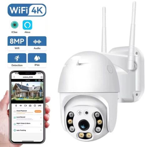 iCSee Telecamera Telecamera Motorizzata Smart WiFi ad Alta Velocità ...